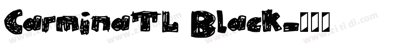 CarminaTL Black字体转换